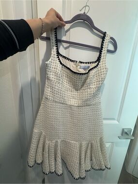 ANTONIO MELANI | Dresses | Antonio Melani Eliana Printed Linen Square Neck  Sleeveless Dress | Poshmark